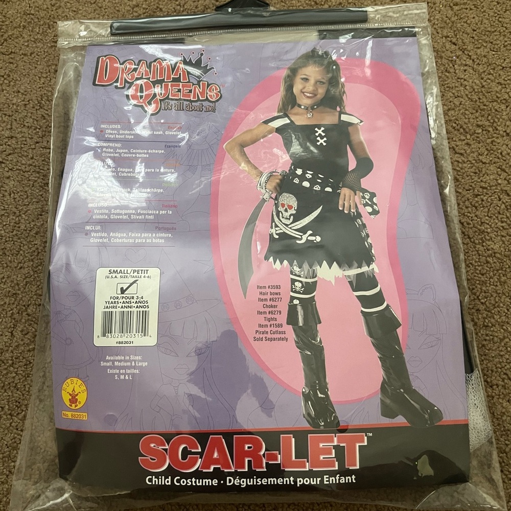 Girls Pirate costume